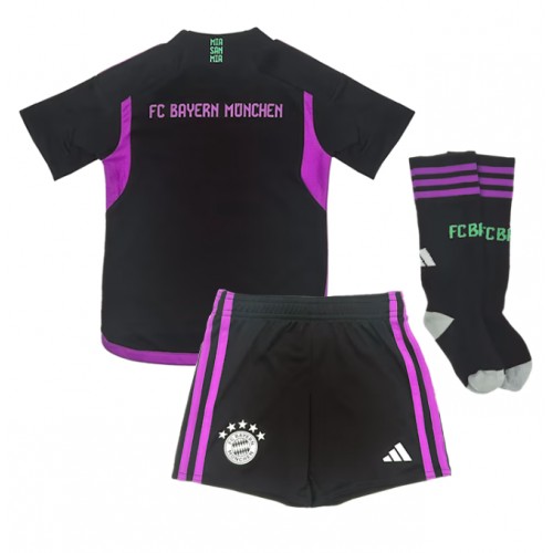 Maillot de foot Bayern Munich Extérieur enfant 2023-24 Manches Courte (+ pantalon court)
